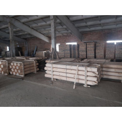 Raw cylindrical stake