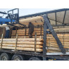 Raw cylindrical stake