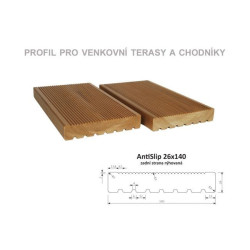 Terrace board 26x120