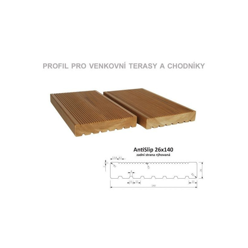 Terrace board 26x120