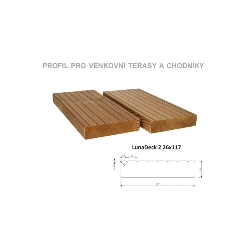 Terrace board 26x140
